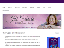 Tablet Screenshot of jillceleste.com